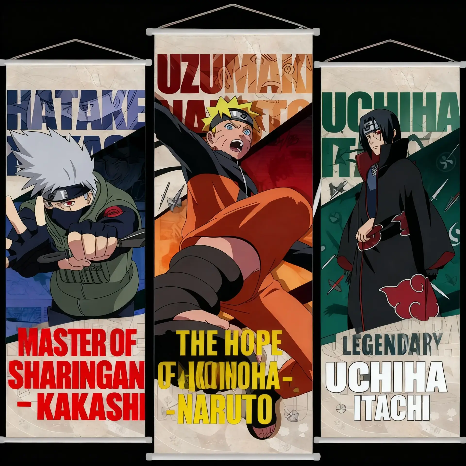 Настенный свиток Naruto с Удзумаки Наруто