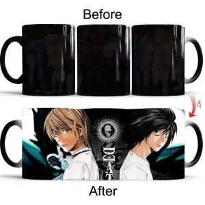 Термочувствительная кружка Death Note с меняющимся рисунком