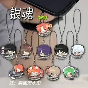 Подвеска-брелок для телефона с героями Gintama