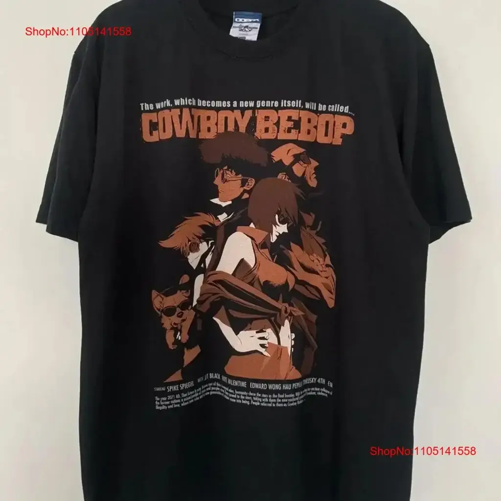Футболка унисекс Cowboy Bebop к 20-летию аниме, винтаж