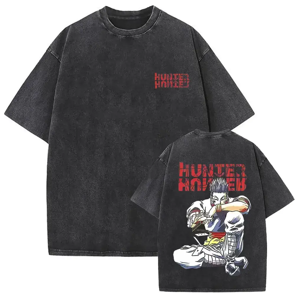 Винтажная футболка Hunter x Hunter с Хисокой