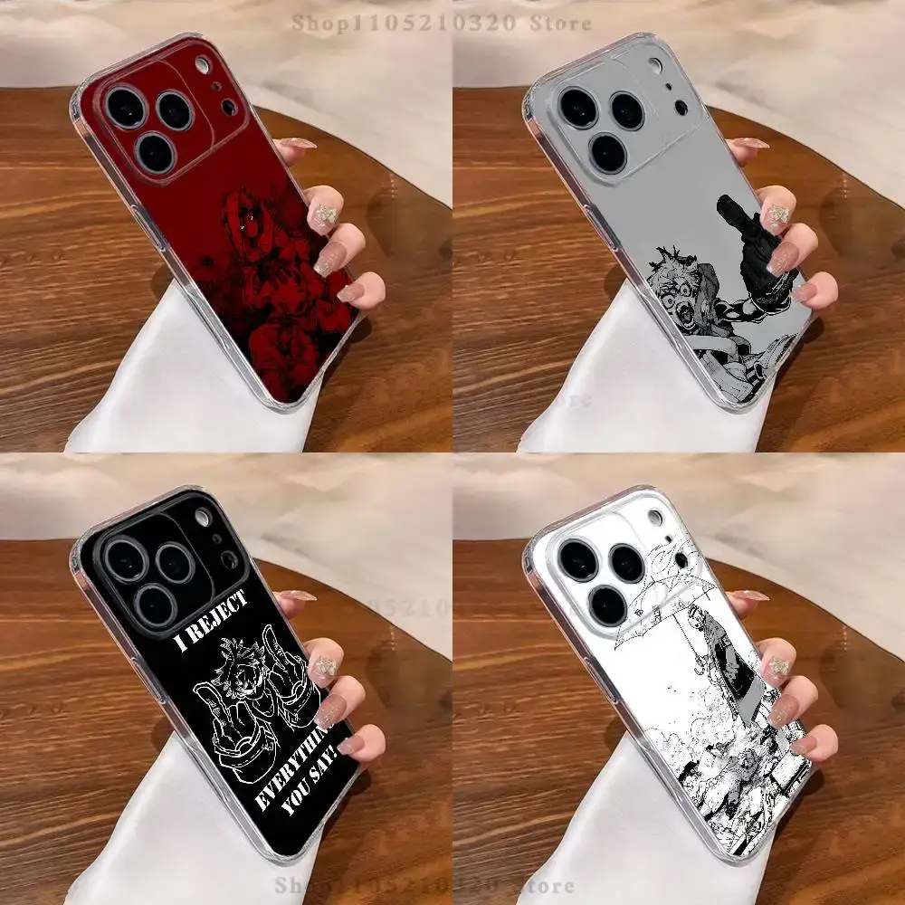 Прозрачный чехол Gachiakuta для iPhone