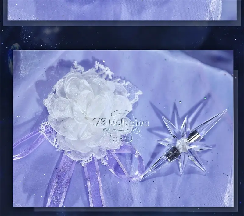 Косплей-костюм по аниме «Re:Zero. Жизнь с нуля в альтернативном мире» — Re:Zero Emilia Rem Halloween Carnival Girl