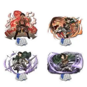 Акриловый стенд по аниме «Атака титанов» — Attack On Titan Acrylic Stand Figures No Miniatures