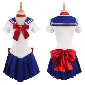 Косплей-костюм по аниме «Красавица-воин Сейлор Мун» — Usagi Tsukino Beauty Coswear Water Ice 4th