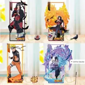 Закладка «Наруто» — Metal Bookmarks Cartoon Sasuke Itachi Kakashi Action