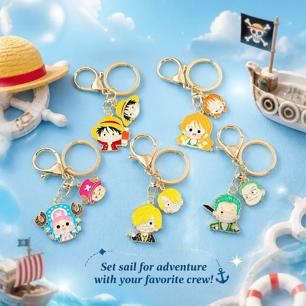 Брелок «Ван-Пис» — Luffy Chopper Japanese Cartoon Cute Chibi Q Version