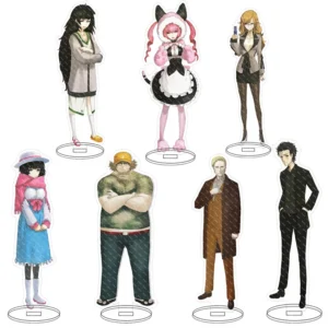 Акриловый стенд «Врата Штейна» — 16CM Acrylic Stand Steins;Gate Okabe Rintarō Makise