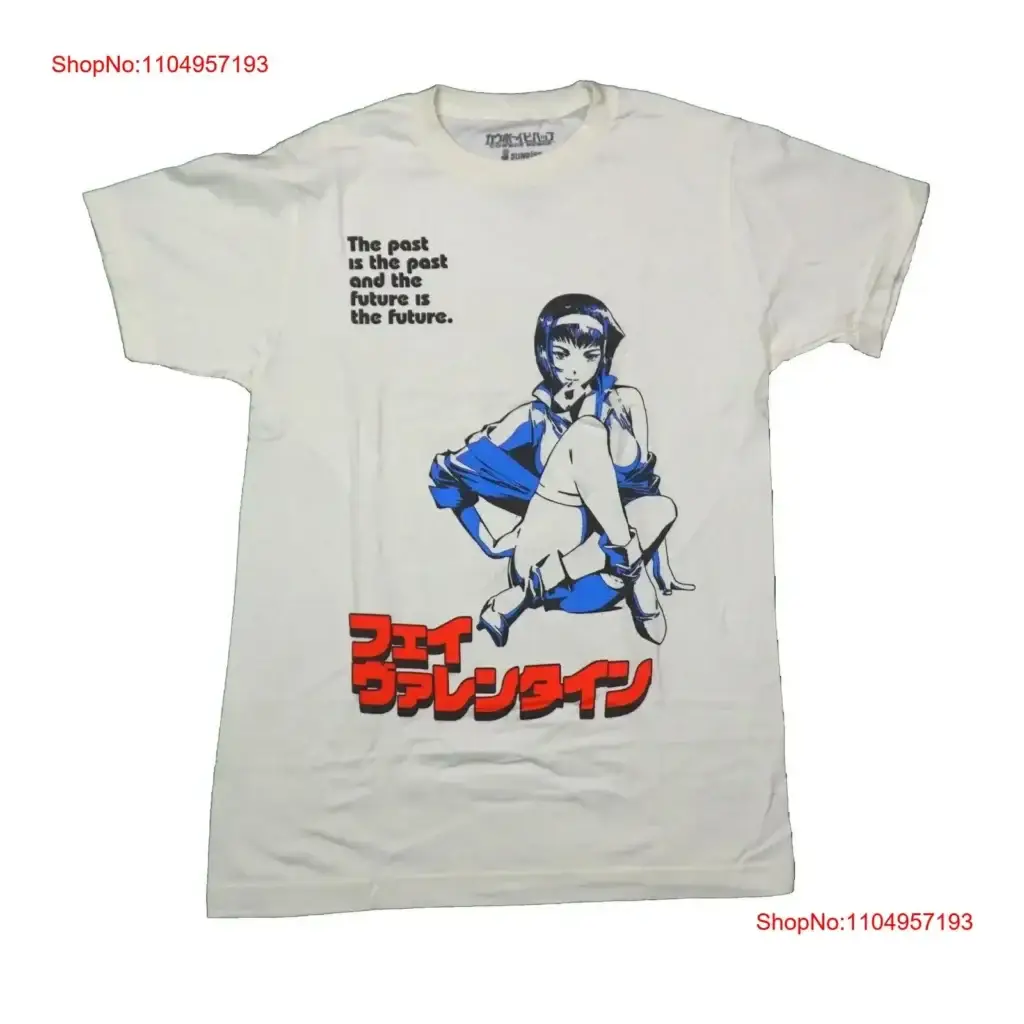 Футболка «Ковбой Бибоп» — Adult T Shirt Faye Along The Past is Future vintage