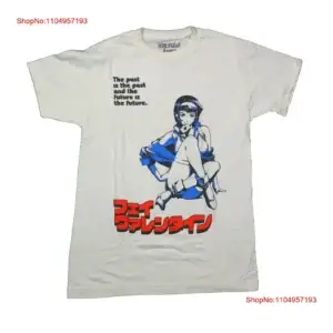 Футболка «Ковбой Бибоп» — Adult T Shirt Faye Along The Past is Future vintage
