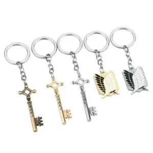Брелок «Атака титанов» — Wings of Liberty Enamel Keychain Men Women