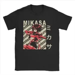Товар для гиков «Атака титанов» — Men Mikasa Ackerman Attack On Titan No T Shirts AOT
