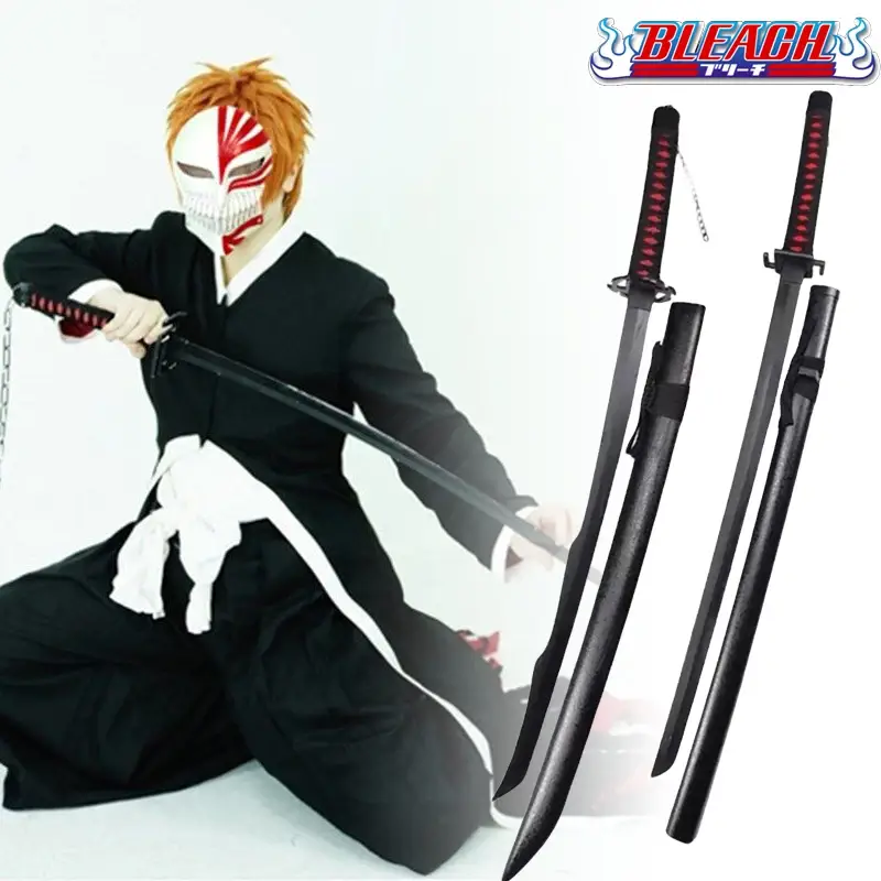 Товар для косплея «Блич» — Real Size Ichigo Katana Swords Wooden Japanese
