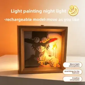 Постер «Ван-Пис» — cartoon poster light painting style ambiance night