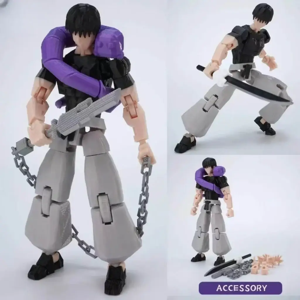 Товар для гиков «Магическая битва» — 9L3D Printed Sukuna Yuji Yuta Satoru Gojo Lucky