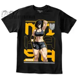 Футболка «Атака титанов» — Mikasa T-shirt Attack On Titan Shirt No AOT Shirt