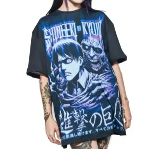 Футболка «Атака титанов» — 2026 Attack on Titan T Shirt Eren Yeager Graphic
