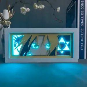 Книга «Стальной алхимик: Братство» — Light Box Fullmetal Alchemist Edward Elric Face