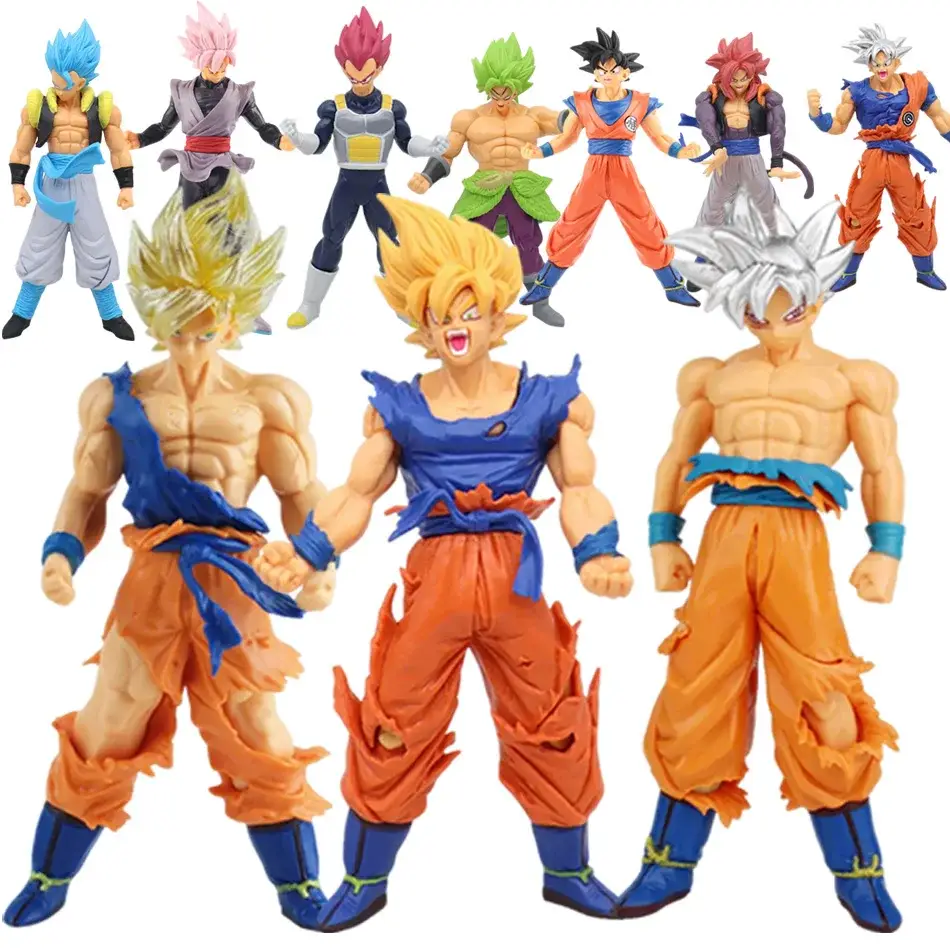 Фигурка «Драконий жемчуг» — 17-18CM Z Super Saiyan Son Goku Broly Vegeta Action