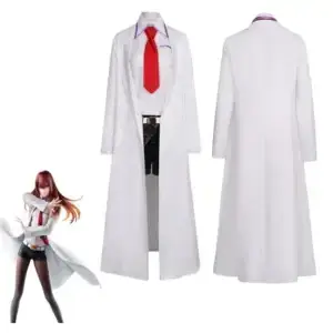 Косплей-костюм «Врата Штейна» — Makise Kurisu Christina Coat Tracksuit Trench Woman
