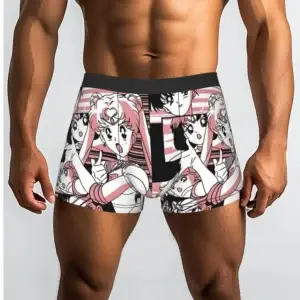 Товар для гиков «Красавица-воин Сейлор Мун» — Aesthetic Bandai Underpants Homme Panties Man