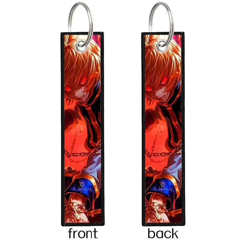 Брелок «Охотник x Охотник» — 1Pcs X Japanese Cool Embroidery Key Fobs Backpack