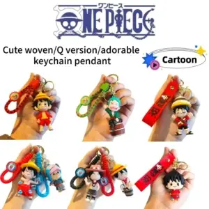 Брелок «Ван-Пис» — Cartoon Cute Knitted Keychain Pendant Characters