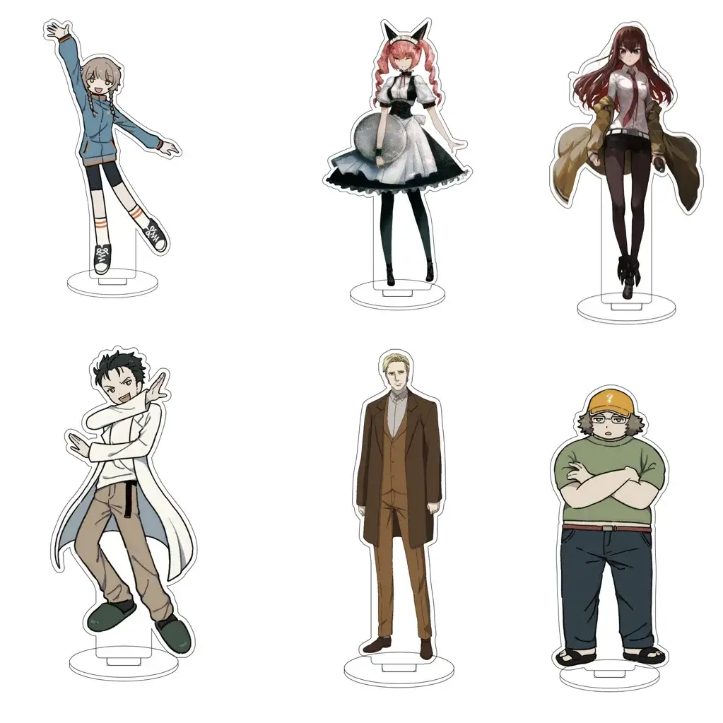 Фигурка «Врата Штейна» — 16CM Steins;Gate Okabe Rintarō Shiina Mayuri Hashida