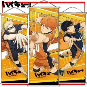 Постер «Волейбол!!» — Haikyuu!! Wall Scroll Cartoon Tobio Kageyama Poster