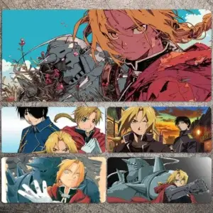 Коврик для мыши «Стальной алхимик: Братство» — Fullmetal Alchemist Brotherhood Mousepad Non-slip