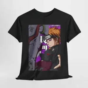 Футболка «Наруто» — Men's Plus Size T-shirt Akatsuki Payne Six Yahiko