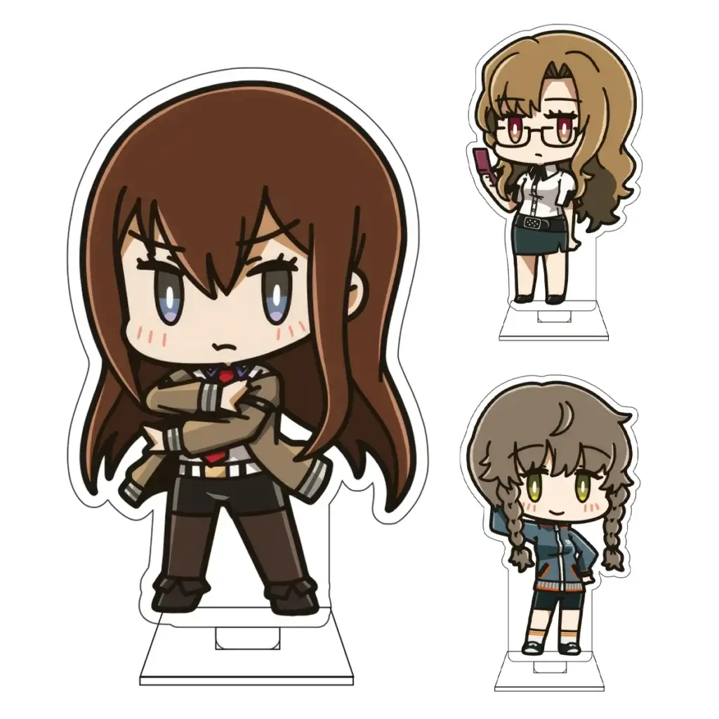 Фигурка «Врата Штейна» — 10CM ‌Steins;Gate Cute Acrylic Figure Stand Plate