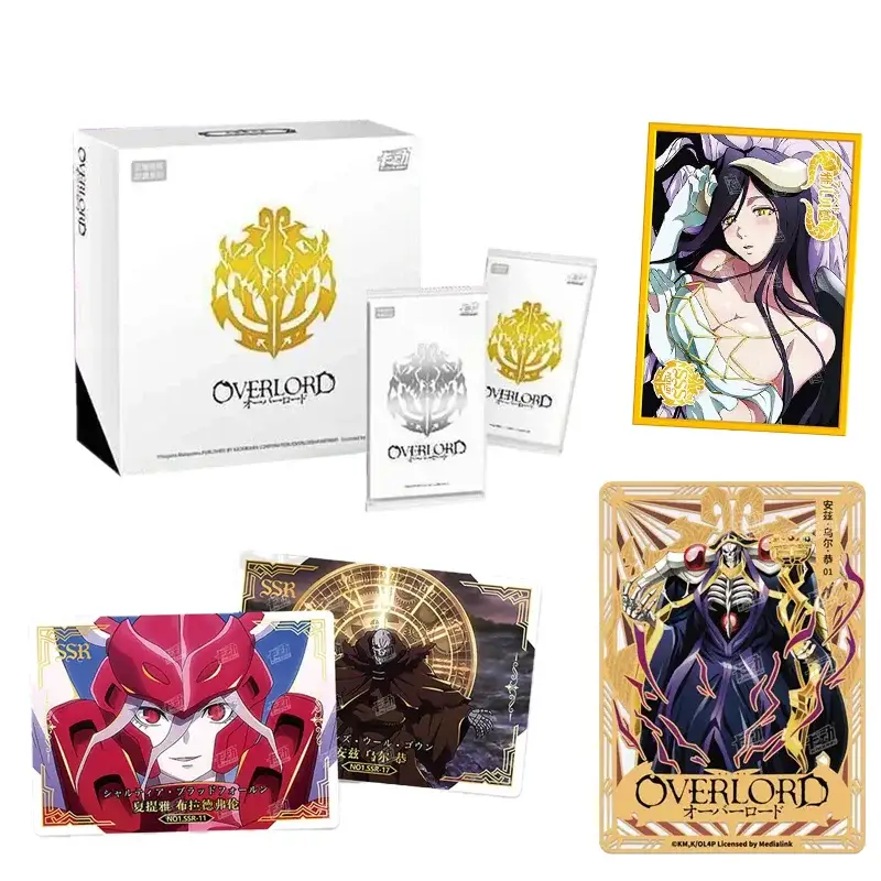 Товар для гиков «Повелитель» — KADONG Trading Cards Wave 1 Ainz Albedo Shalltear