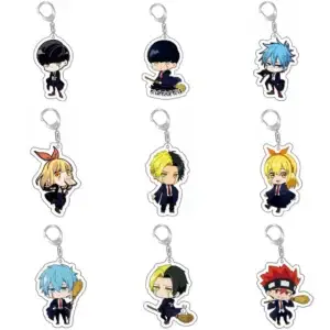 Брелок «Магия и мускулы» — Mashle Magic Muscles Keychain Mash Burnedead Cartoon