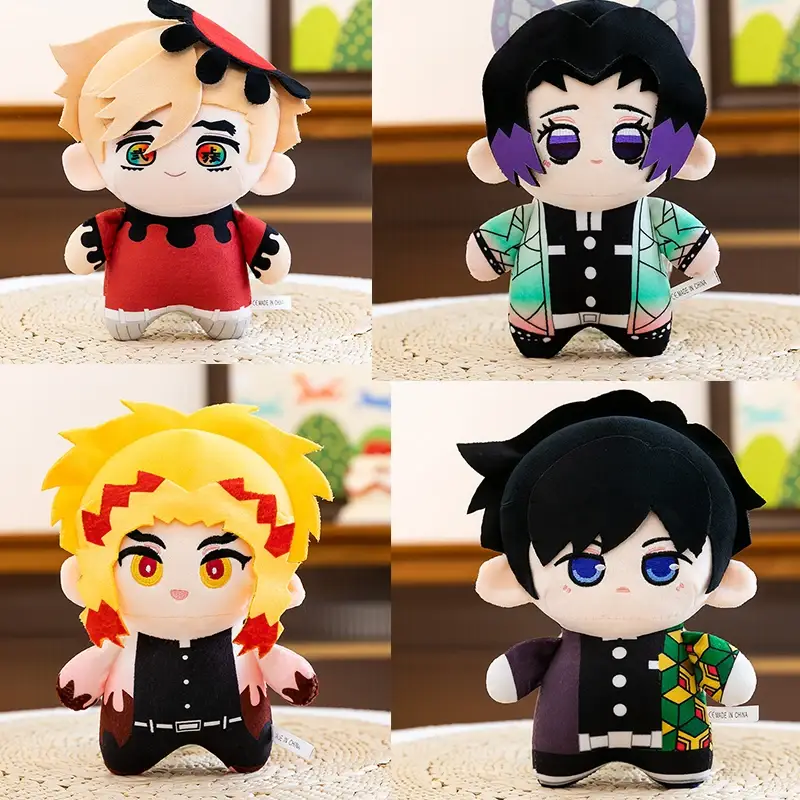 Фигурка «Клинок, рассекающий демонов» — 20cm Plush Toys Giyu Tomioka,Muichiro,Nezuko,Shinobu