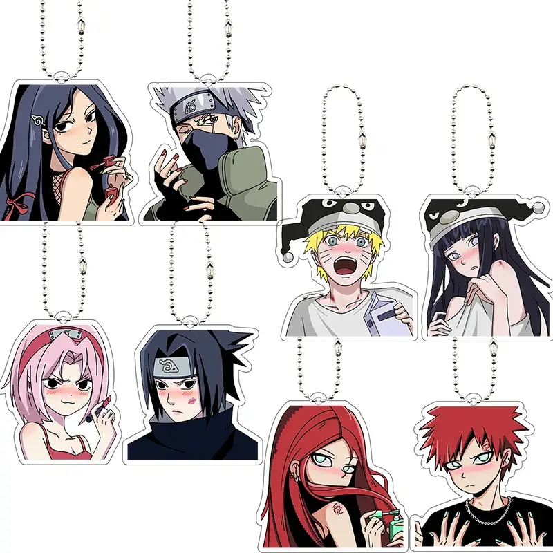 Брелок «Наруто» — Uzumaki Gaara Nar Uto Cute Acrylic Keychain Backpack