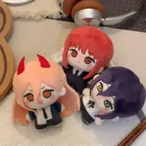 Брелок «Человек-бензопила» — Q Version Makima Character Two-Dimensional Plush Pp