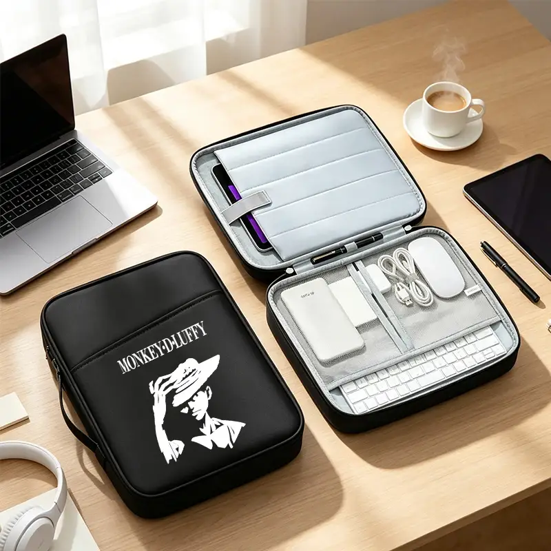 Блокнот «Ван-Пис» — Laptop Sleeve Bag Cartoon Water Resistant Notebook