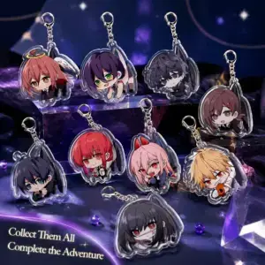 Фигурка «Человек-бензопила» — Cute Pochita Acrylic Keychain Keyring Pendant Figure