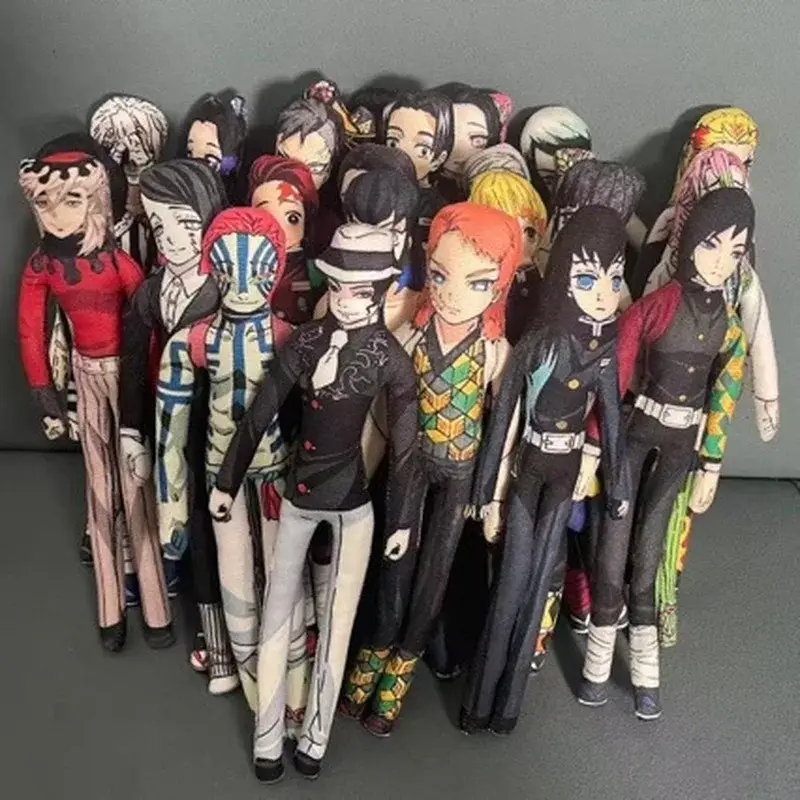Фигурка «Клинок, рассекающий демонов» — Akaza Poseable Plush Doll Built-in Wire Stuffed