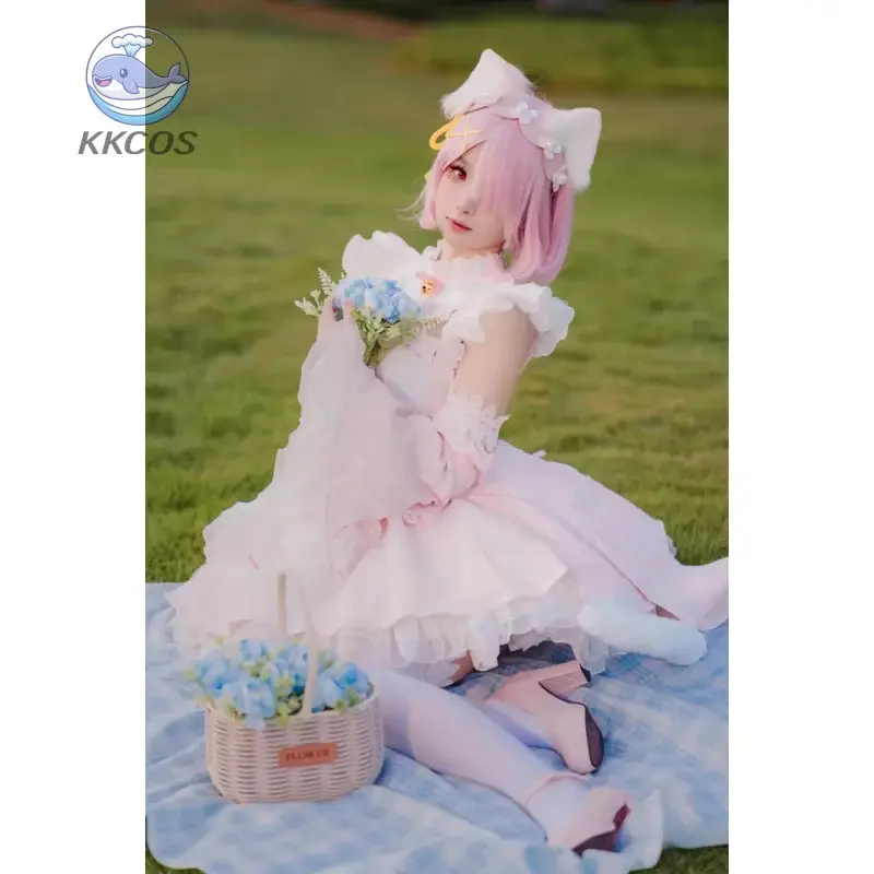 Косплей-костюм «Re:Zero. Жизнь с нуля в альтернативном мире» — Re:ZERO Starting Life in Another World Ram Rem Retro